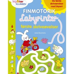 Bog Finmotorik-Labyrinter Med Kanin