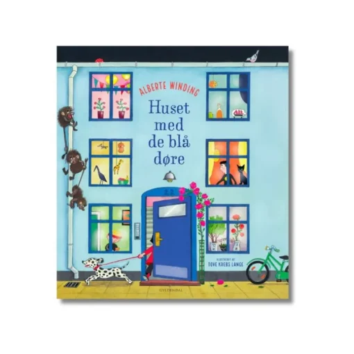 Bog Huset Med De Bla Dore