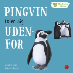 Bog Pingvin Foler Sig Udenfor