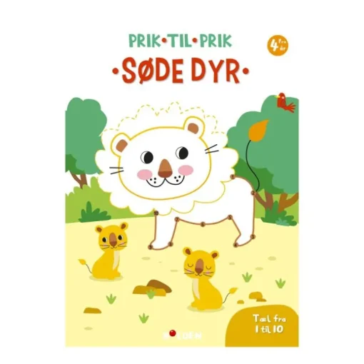 Bog Prik Til Prik: 1-10 (Sode Dyr)