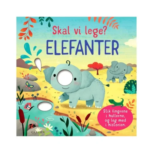 Bog Skal Vi Lege? Elefanter, Papbog