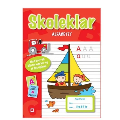 Bog Skoleklar: Alfabetet