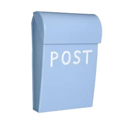 Bruka Postkasse Mini, Lysebla