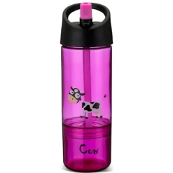 Carl Oscar 2-I-1 Drikkedunk Og Snackbox, Cow/Purple