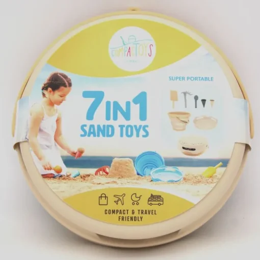 Compactoys 7In1 SandLegetøj, Beige