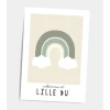 Dialaegt A5 Kort Velkommen Til Lille Du (Gron)