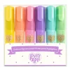 Djeco 6 Mini Pastel Overstregningstusser