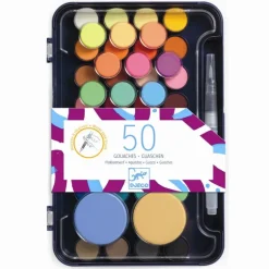 Djeco 50 Vandfarver