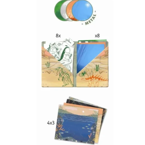 Djeco Artistic Patch Dino