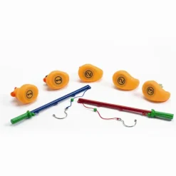 Djeco Badeaender Med Fiskestaenger, Gule