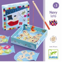 Djeco Billedlotteri Navy-Loto