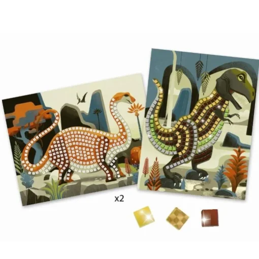 Djeco Diy Mosaik Dinoer