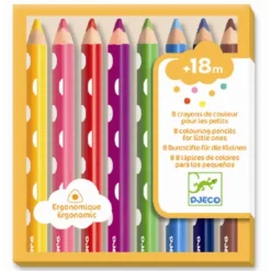 Djeco Farveblyanter For De Sma