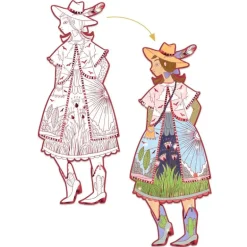 Djeco Farvelaeg, Flodor & Venner