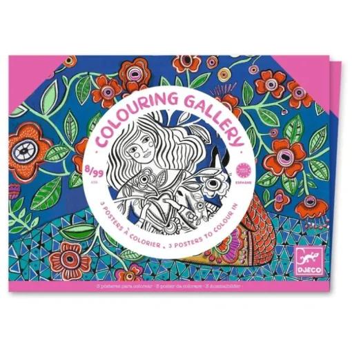 Djeco Farvelaeg, Galleri Blomster