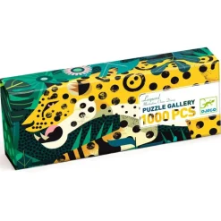 Djeco Galleripuslespil - Leopard, 1000 Brikker