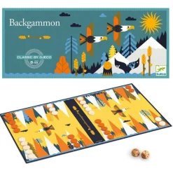 Djeco Kiassiske Spil - Backgammon