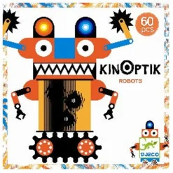 Djeco Kinoptik, Robotter - 58 Dele