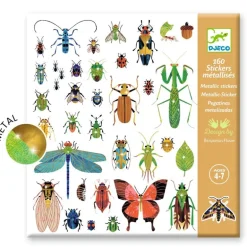 Djeco Klistermærker - Insekter