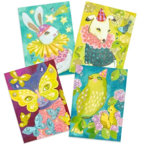 Djeco Kreativ Glitter, Dyrenes Karneval