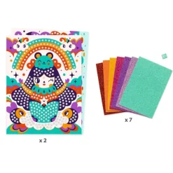Djeco Kreativ Mosaik, Kokeshi