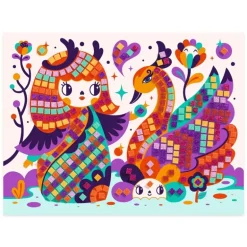 Djeco Kreativ Mosaik, Kokeshi
