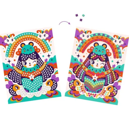 Djeco Kreativ Mosaik, Kokeshi