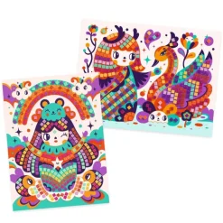 Djeco Kreativ Mosaik, Kokeshi