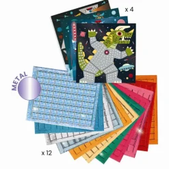 Djeco Kreativ Mosaik, Rum Krig