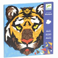 Djeco Kreativ Mosaik, Tiger & Gorilla
