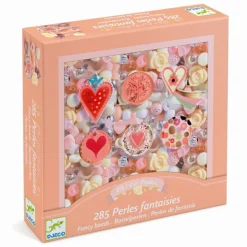 Djeco Kreativ Plastperler, Hjerter