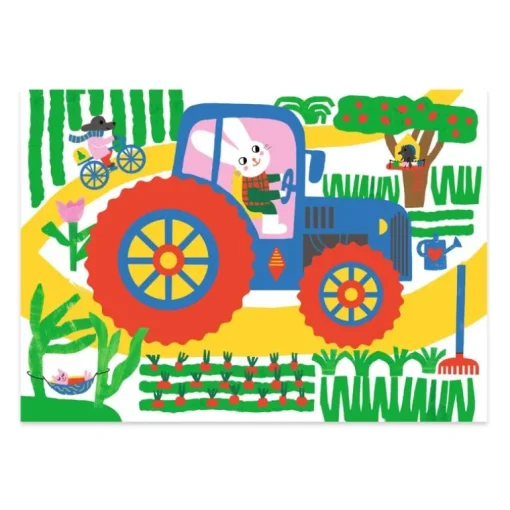 Djeco Kreativ Scratch, Koretojer