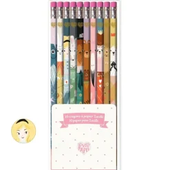 Djeco Lovely Paper 10 Blyanter, Lucille
