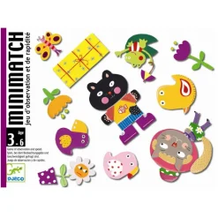 Djeco Minimatch Observationsspil