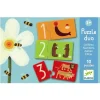Djeco Puslespil Duo 'Numbers' 2 Brikker (10 Par)