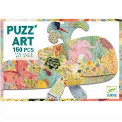 Djeco Puzz'Art Hval, 150 Brikker