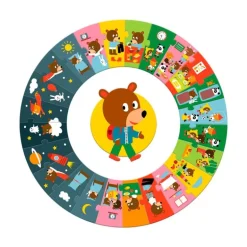 Djeco Puzzle Geant The Day