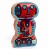 Djeco Silhuetpuslespil, Robot - 36 Brikker