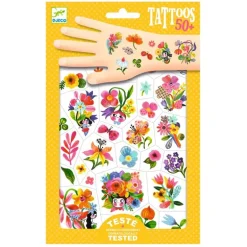 Djeco Tatoveringer, Blomster
