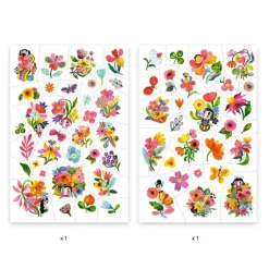 Djeco Tatoveringer, Blomster
