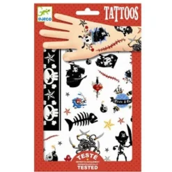 Djeco Tatoveringer Pirater
