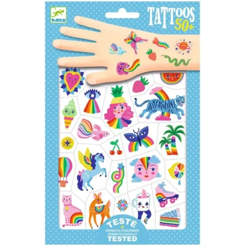 Djeco Tatoveringer, Regnbuer