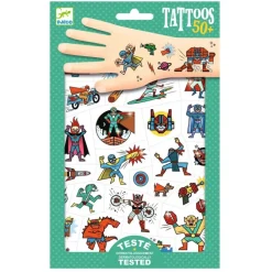 Djeco Tatoveringer, Skurker Mod Helte
