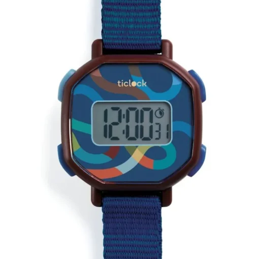 Djeco Ticlock Digitalur, Slanger Bla