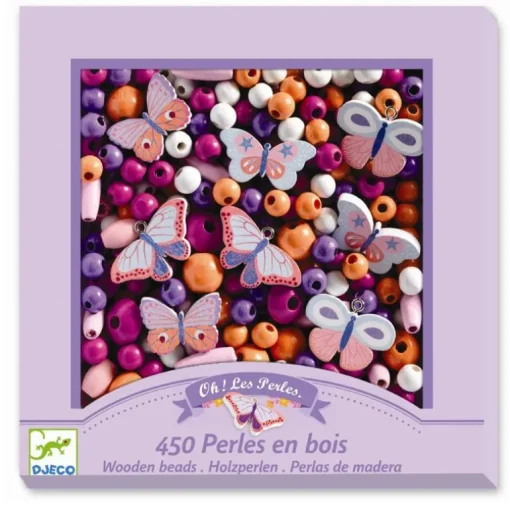 Djeco Traeperler Sommerfugle
