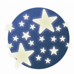 Djeco Wall Stickers - Selvlysende Stjerner