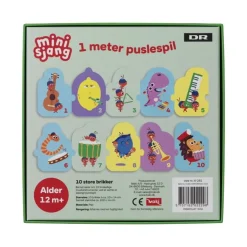 Dr Borste 1 Meter Puslespil, 10 Brikker