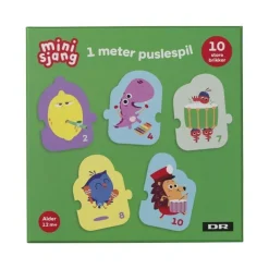 Dr Borste 1 Meter Puslespil, 10 Brikker