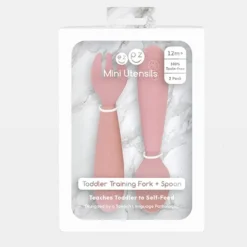 Ezpz Tiny Spoon 2Pk, Stovet Rose