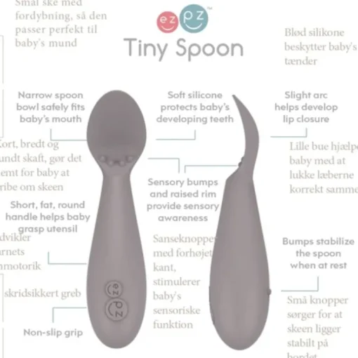 Ezpz Tiny Spoon 2Pk, Stovet Rose